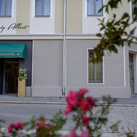 Stadthotel Koenig Albert Zittau Exterior foto